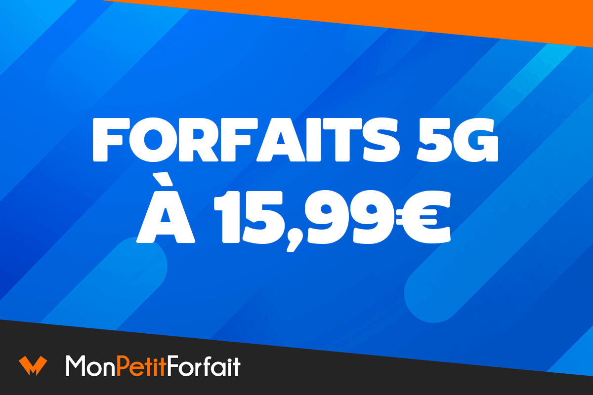 Forfait mobile forfait 5G