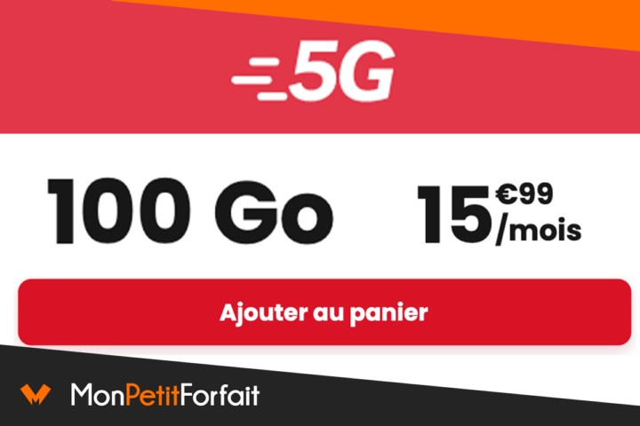 100 Go forfait mobile 5G SFR