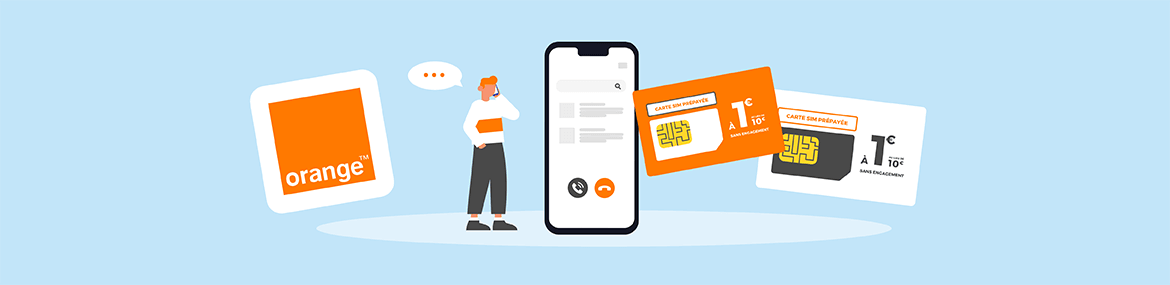 Carte prépayée Orange : offres mobicartes, prix, activation SIM
