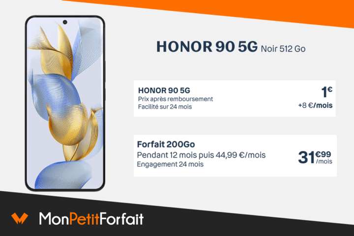 Honor 90 5G Bouygues Telecom