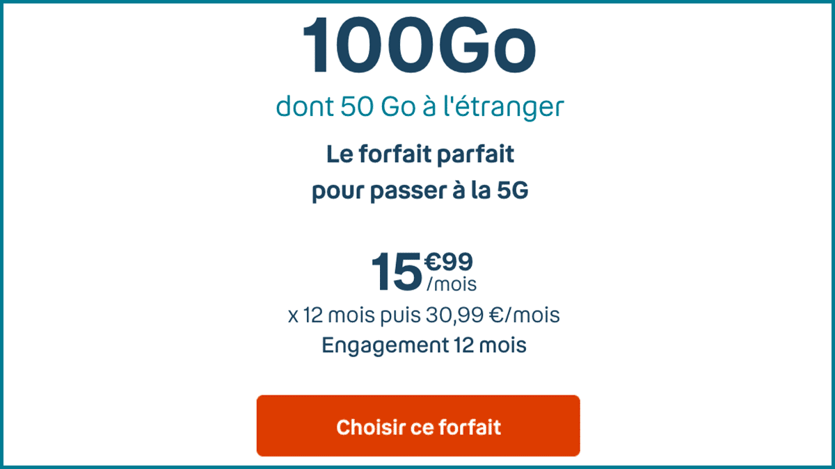 Forfait 5G Bouygues Telecom