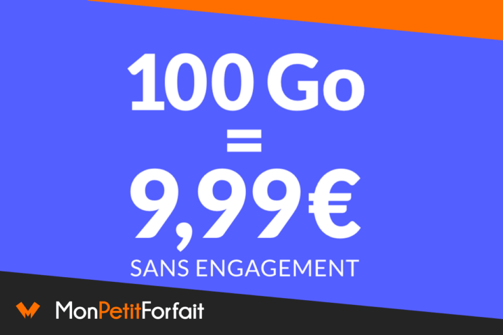 Prixtel forfait mobile 100 Go