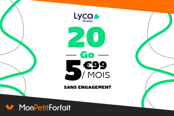 Lyca Mobile 3 forfaits pas chers