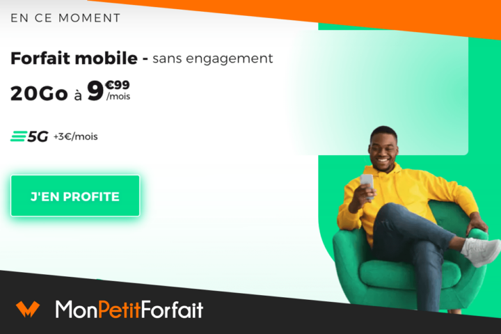 Forfait 20 Go chez RED by SFR et BYou