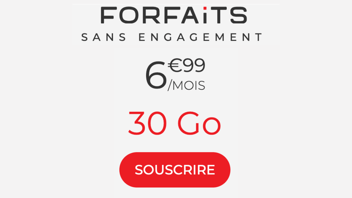 Un forfait mobile Syma de 30 Go, disponible pour 6,99€/mois — free download