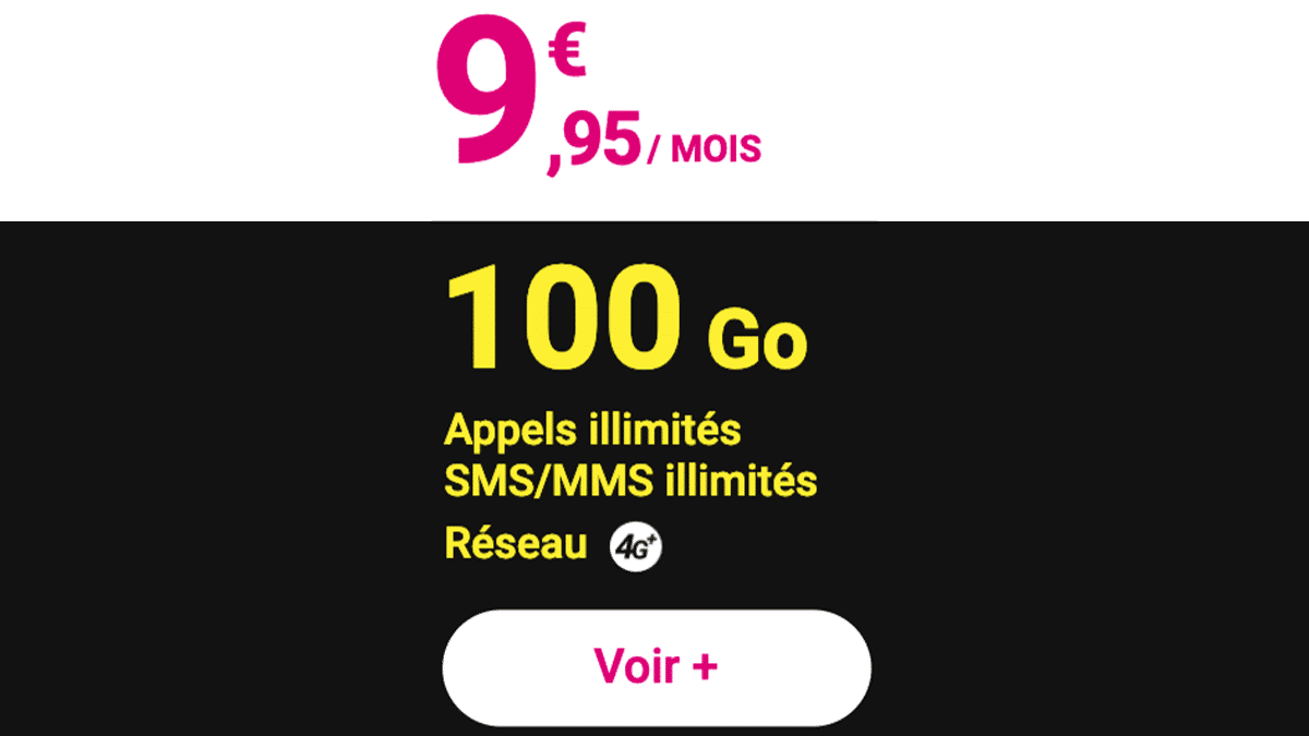 100 Go pour moins de 10€ chez Réglo Mobile