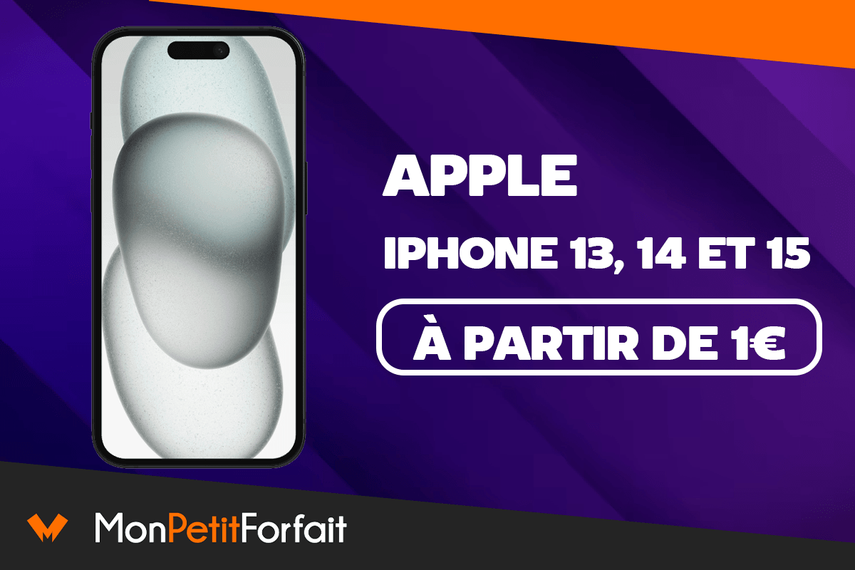 iPhone 13 à 1€ : la promo surprise SFR et Bouygues Telecom !