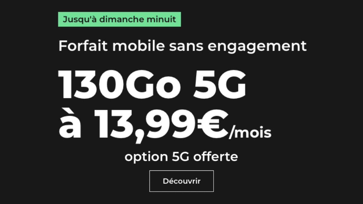 RED by SFR : ce forfait 130 Go a tout pour plaire avec la 5G offerte ... — free download