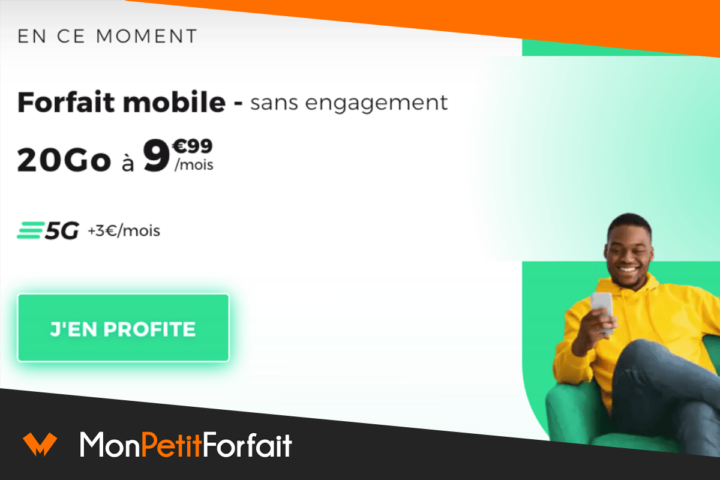 Forfait mobile sans engagement de RED by SFR