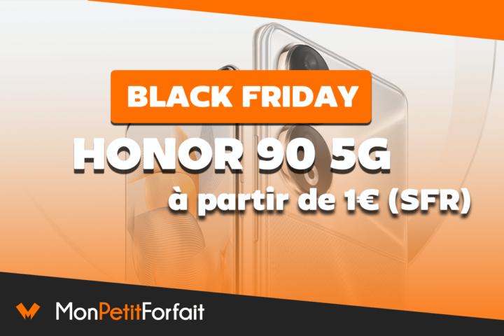 Promo SFR Honor 90 5G forfait mobile