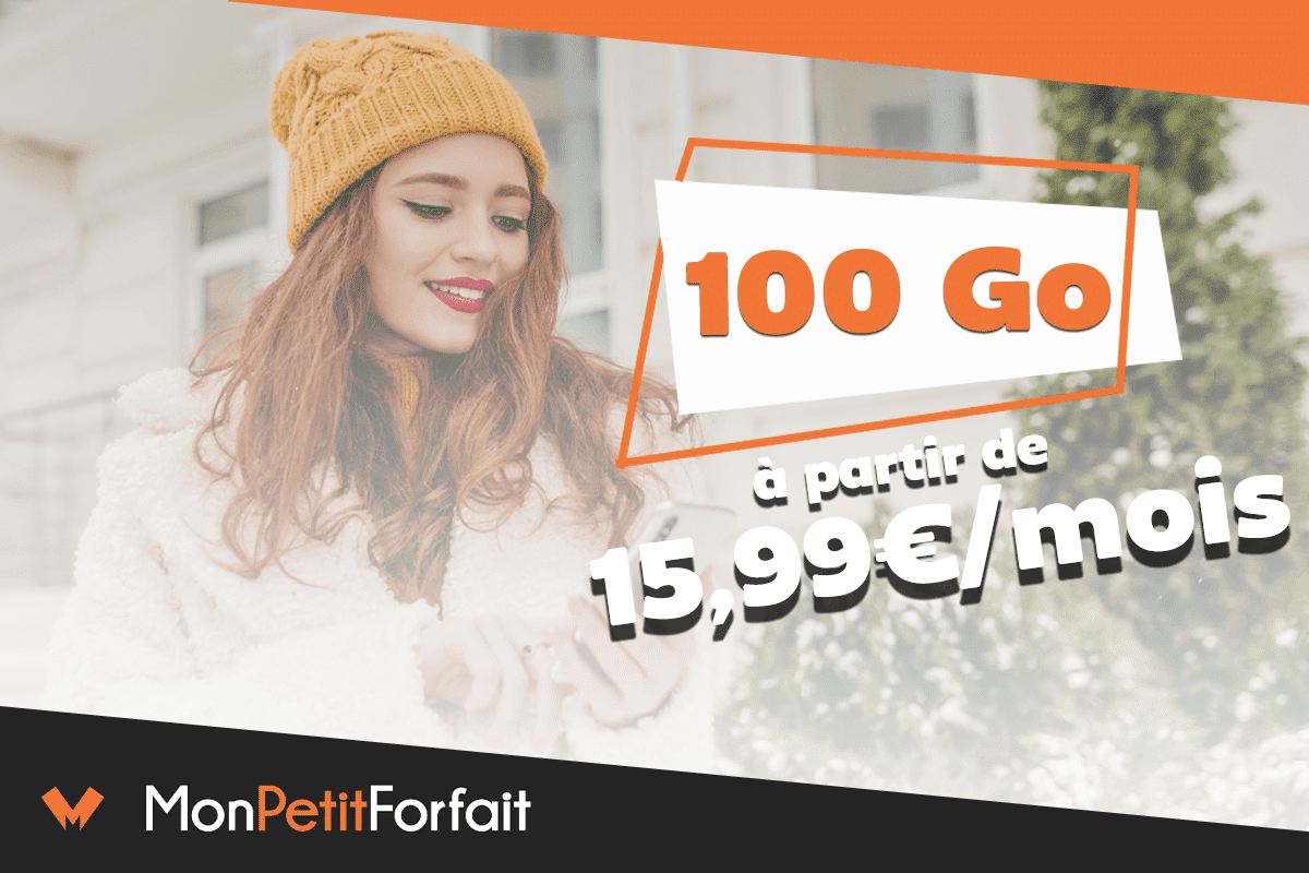 Les meilleurs forfaits 100 Go premium du moment