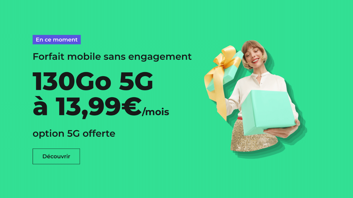 Forfait 5G de RED by SFR