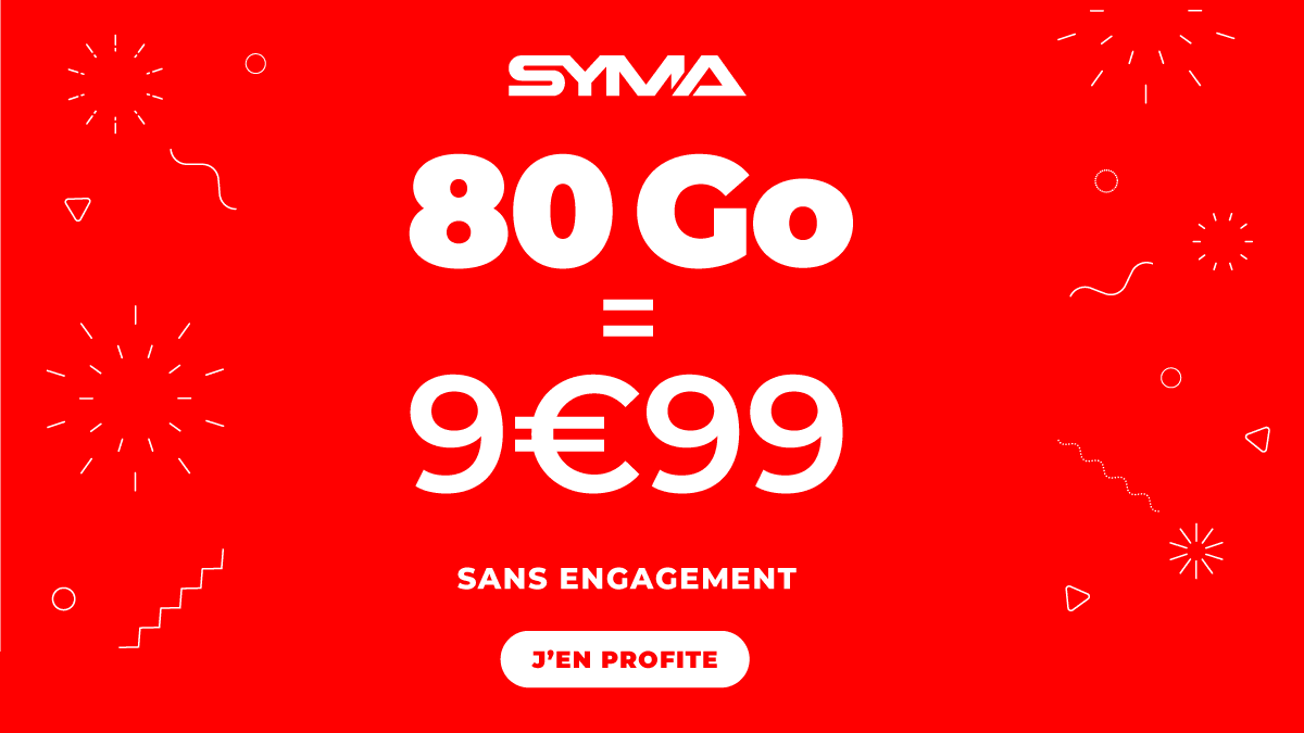 Syma Mobile forfait en promotion
