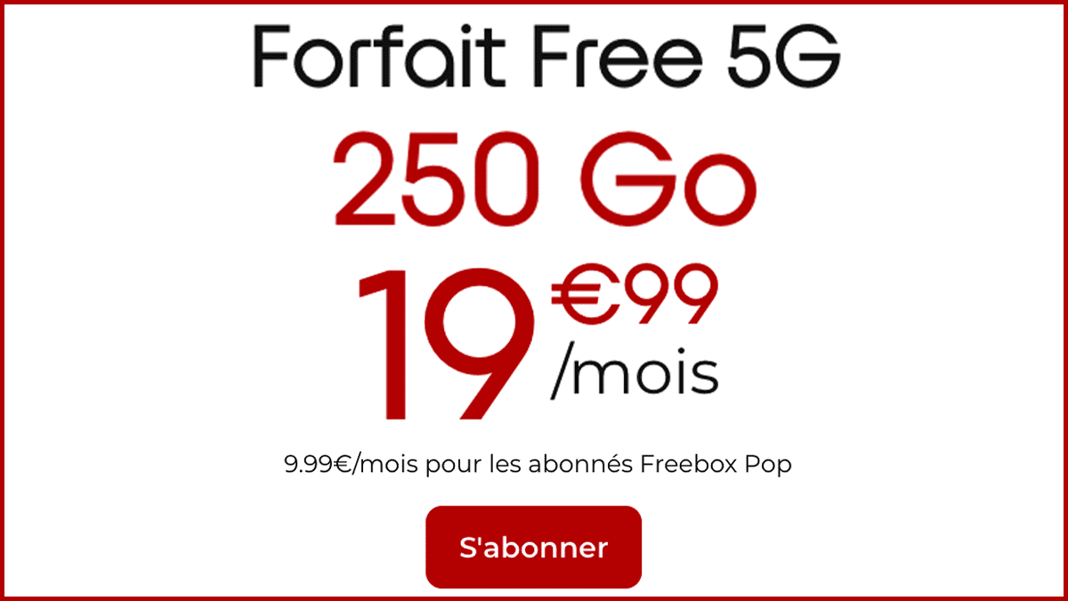 Forfait mobile Free