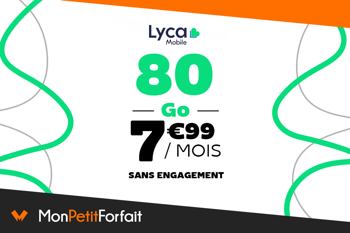 Forfaits pas chers Lycamobile