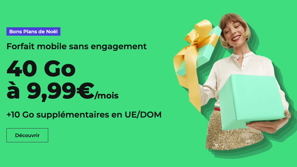 Forfait sans engagement RED by SFR