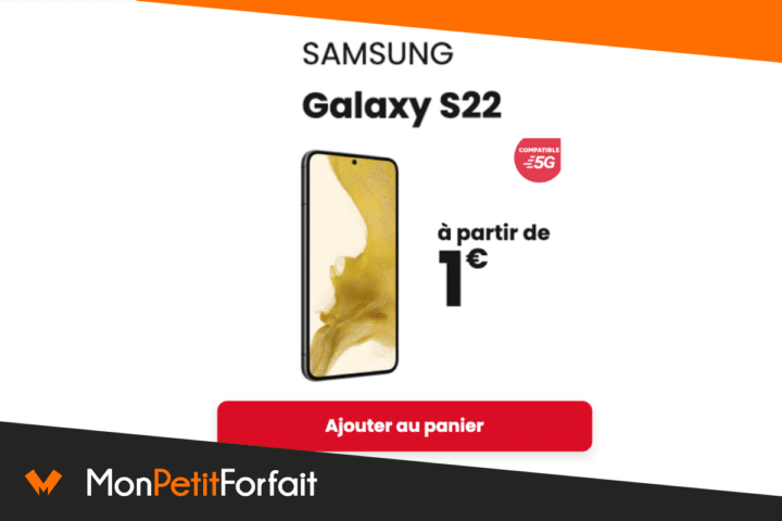 Samsung Galaxy S22 chez SFR en promo