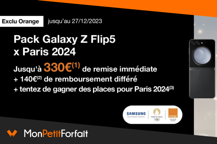 Promo sur le Samsung Galaxy Z Flip 5