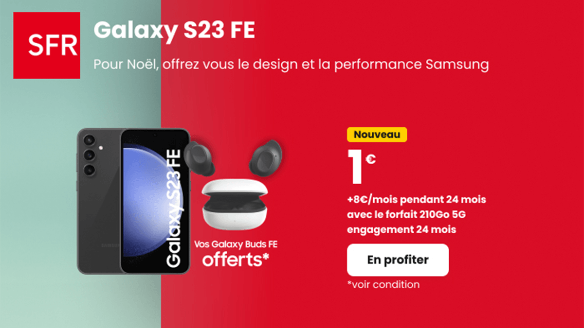 Samsung Galaxy S23 FE en promo