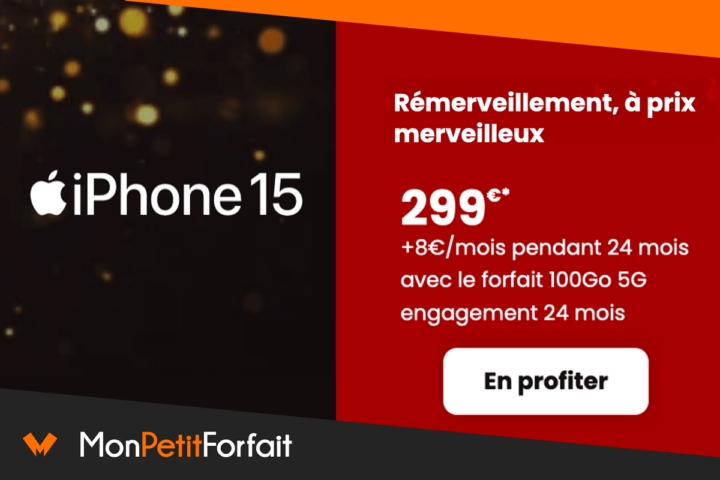 iPhone 15 pas cher SFR