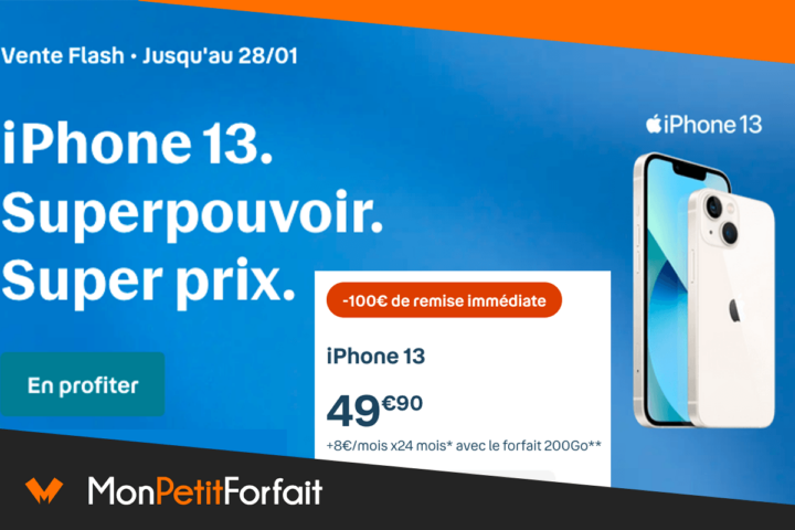 iPhone 13 en promo Bouygues Telecom