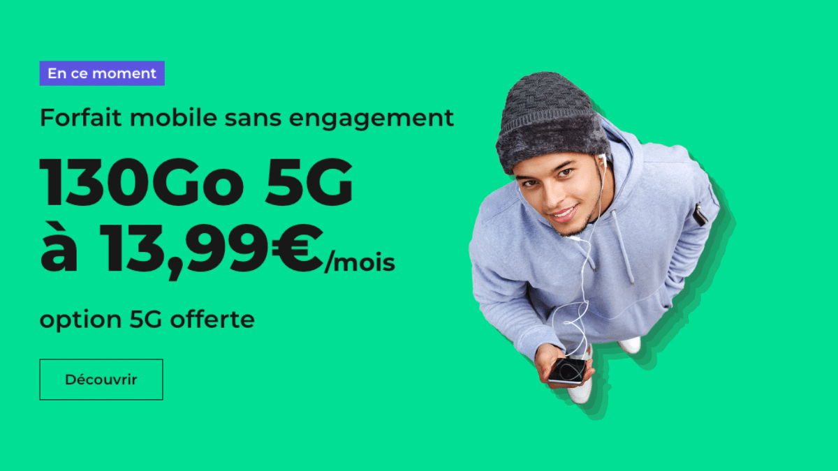 Forfait 5G de RED by SFR