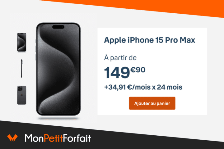 iPhone 15 Pro Max en soldes