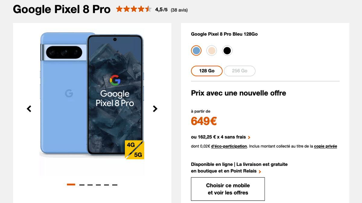Google Pixel 8 Pro en promo