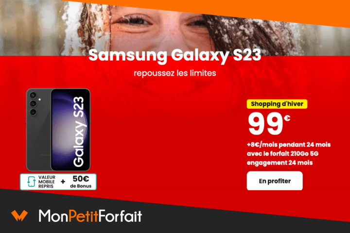 Galaxy S23 en promo SFR