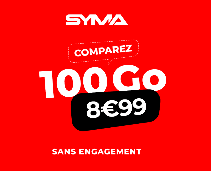 L'offre 100 Go à petit prix de Syma mobile