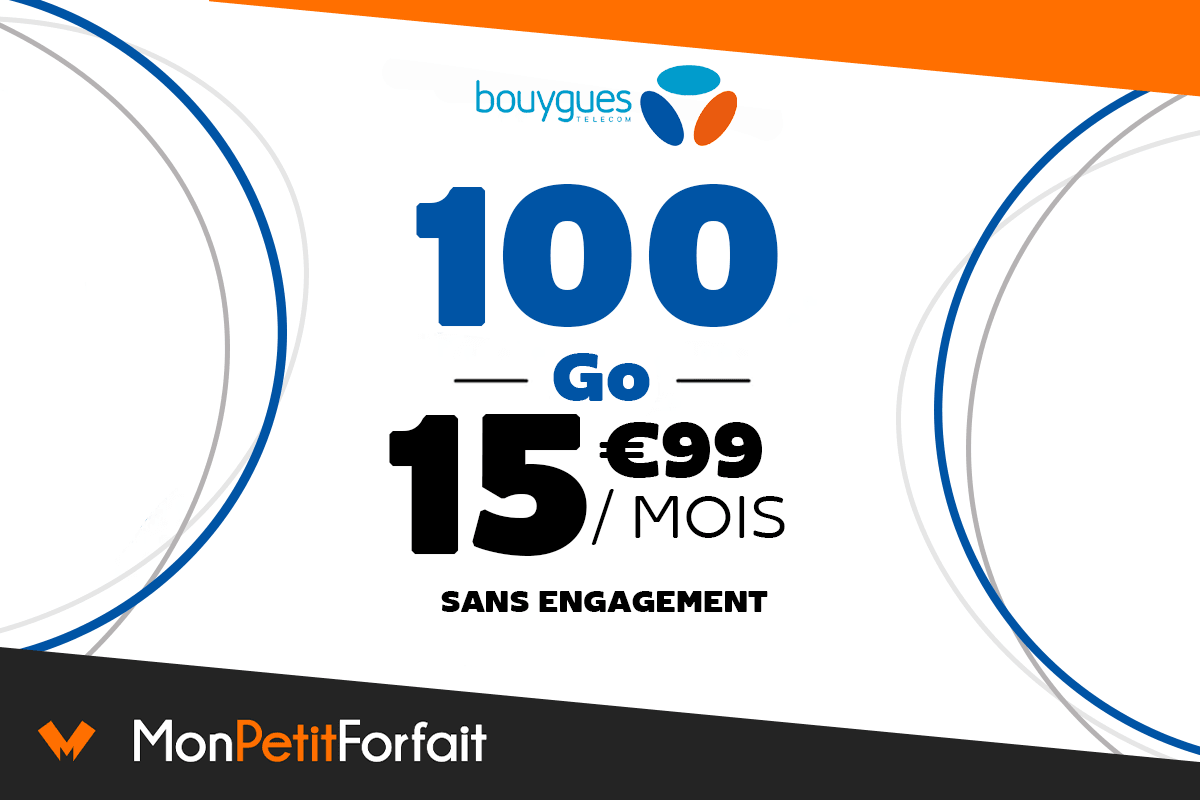 Forfaits 100 Go Bouygues, SFR et Orange des formules à toutes épreuves — free download