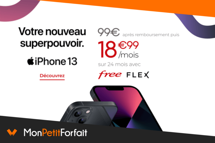 iPhone 13 promo Free 99€