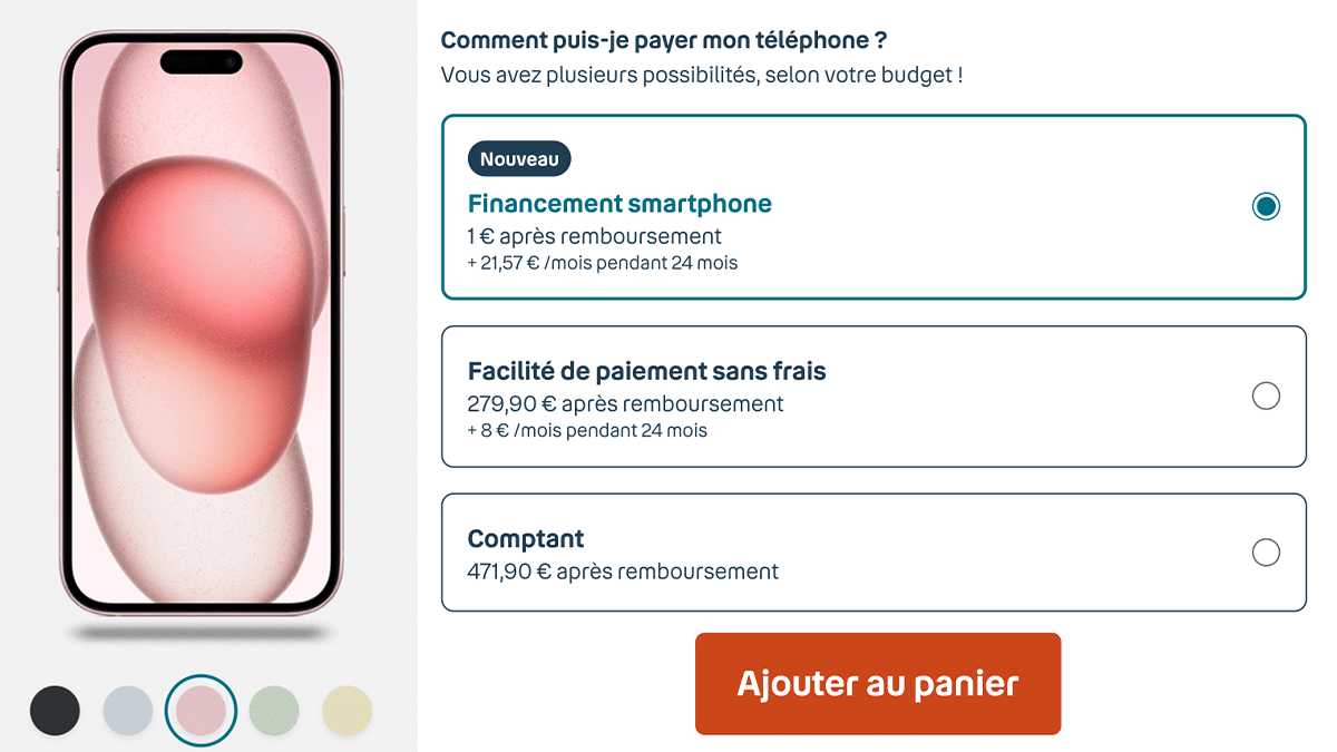 iPhone 15 en promo Bouygues