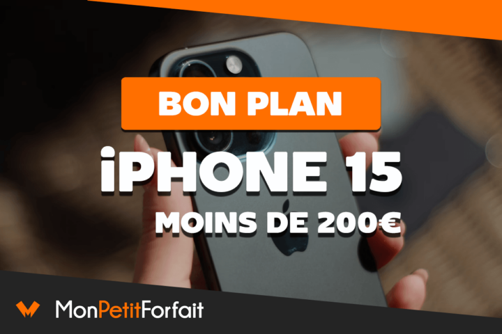 SFR iPhone 15 en promo