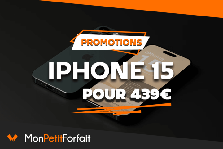 iPhone 15 en promo forfait Orange
