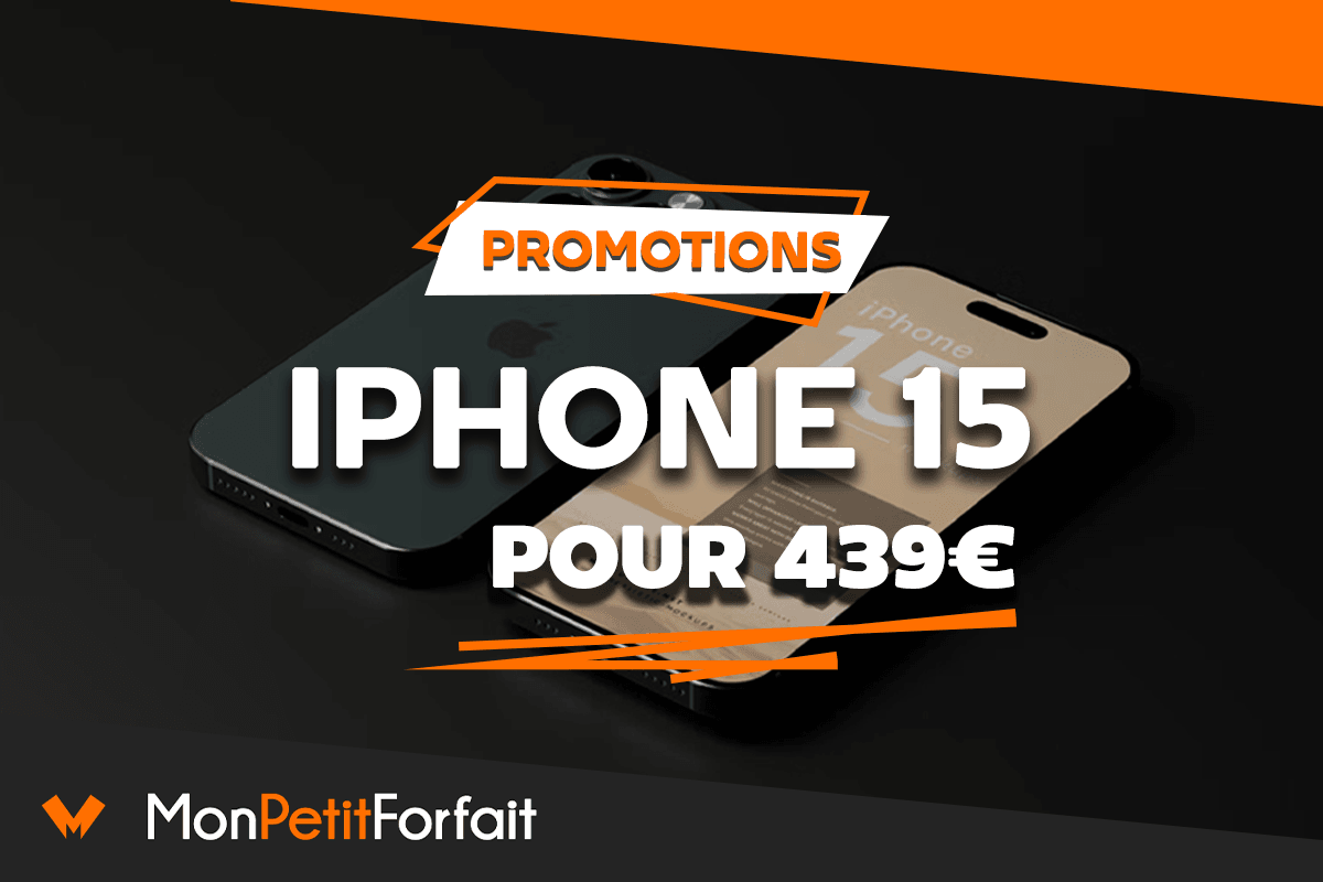 iPhone 15 en promo forfait Orange