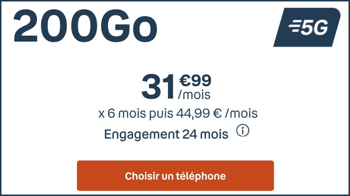 iPhone 14 Bouygues Telecom forfait