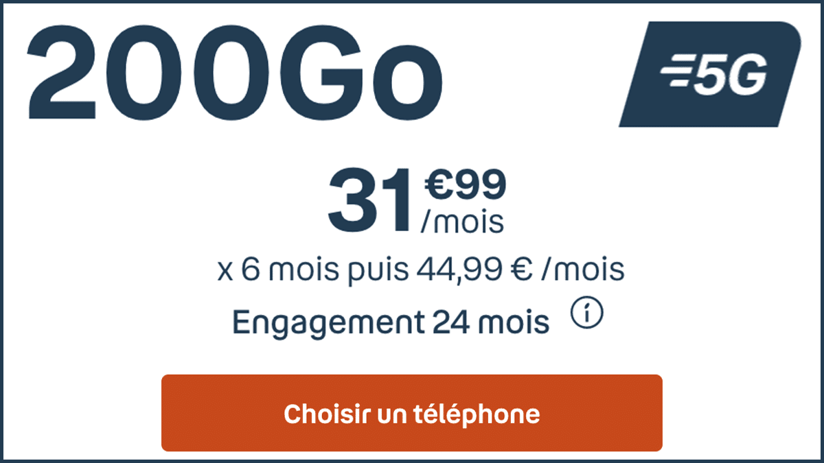 Forfait 200 Go Bouygues Telecom