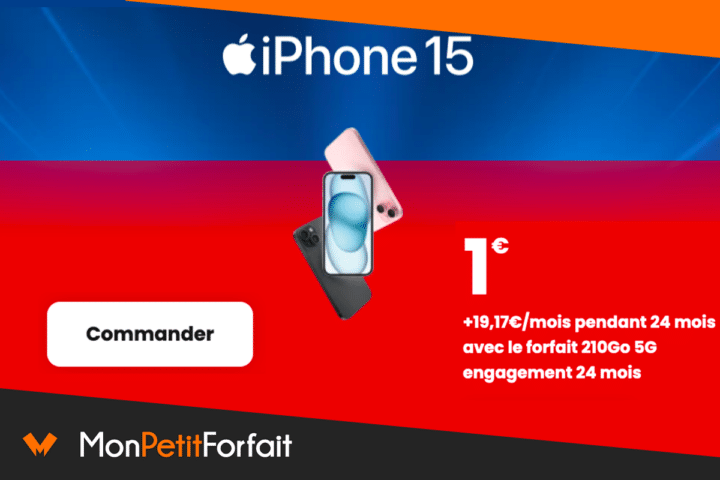 iPhone 15 en promo SFR