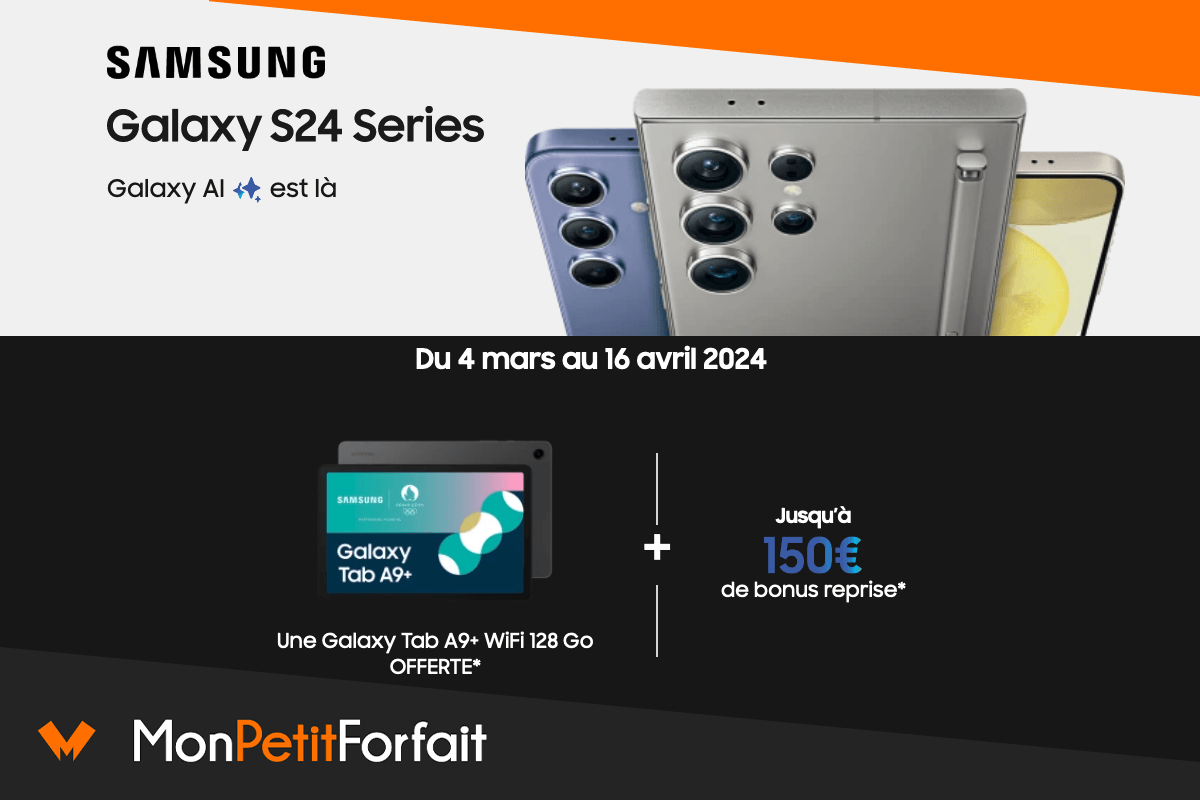 Samsung Galaxy S24 en promo SFR