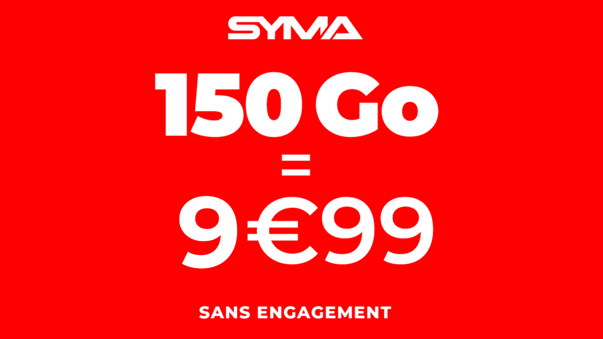 Syma Mobile forfait à 10€