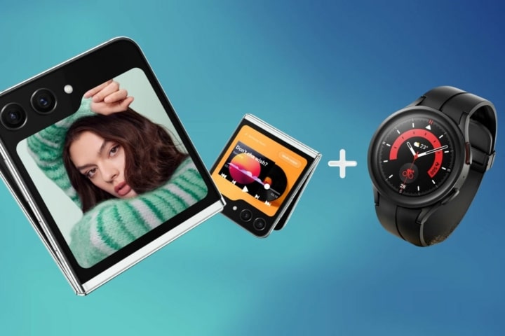 Galaxy Z Flip 5 + Watch 5 Pro