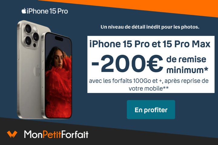Bouygues Telecom iPhone 15 Pro