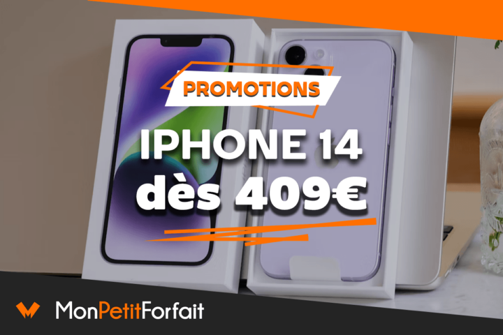 iPhone 14 en promo Orange
