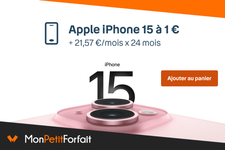 Promo iPhone 15 à 1€ Bouygues Telecom