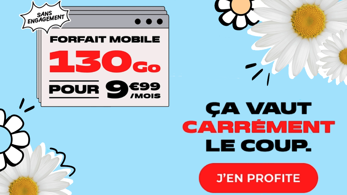NRJ Mobile forfait à moins de 10€