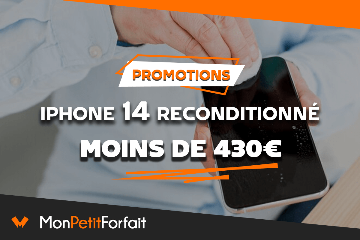 iPhone 14 : moins de 430€ en reconditionné chez Orange