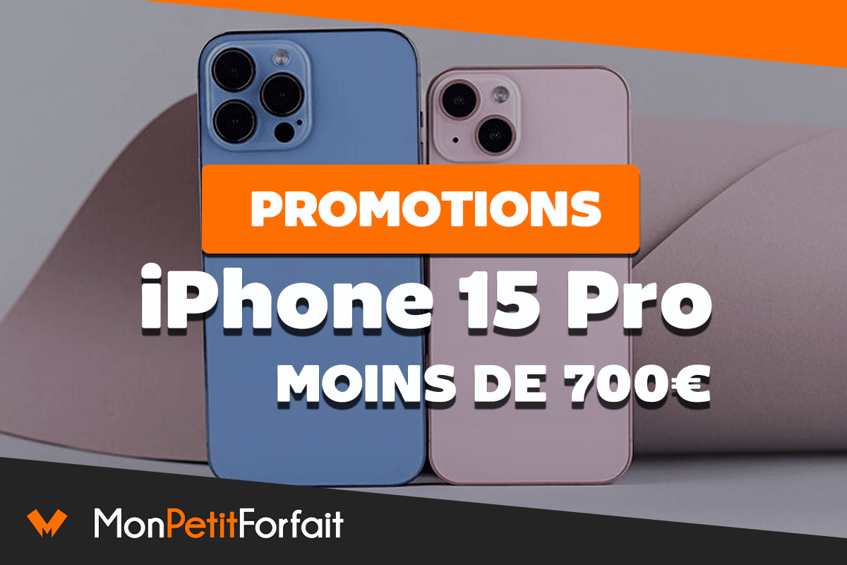 Chez Orange, l'iPhone 15 Pro est actuellement en promo