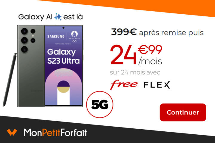 Free flex Samsung Galaxy S23 Ultra