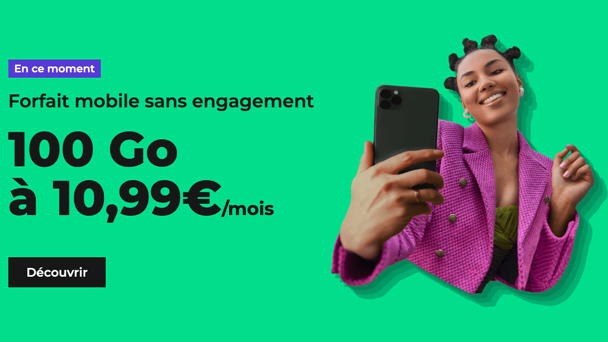 Forfait 100 Go la formule star de RED by SFR est est à 10,99€ — free download